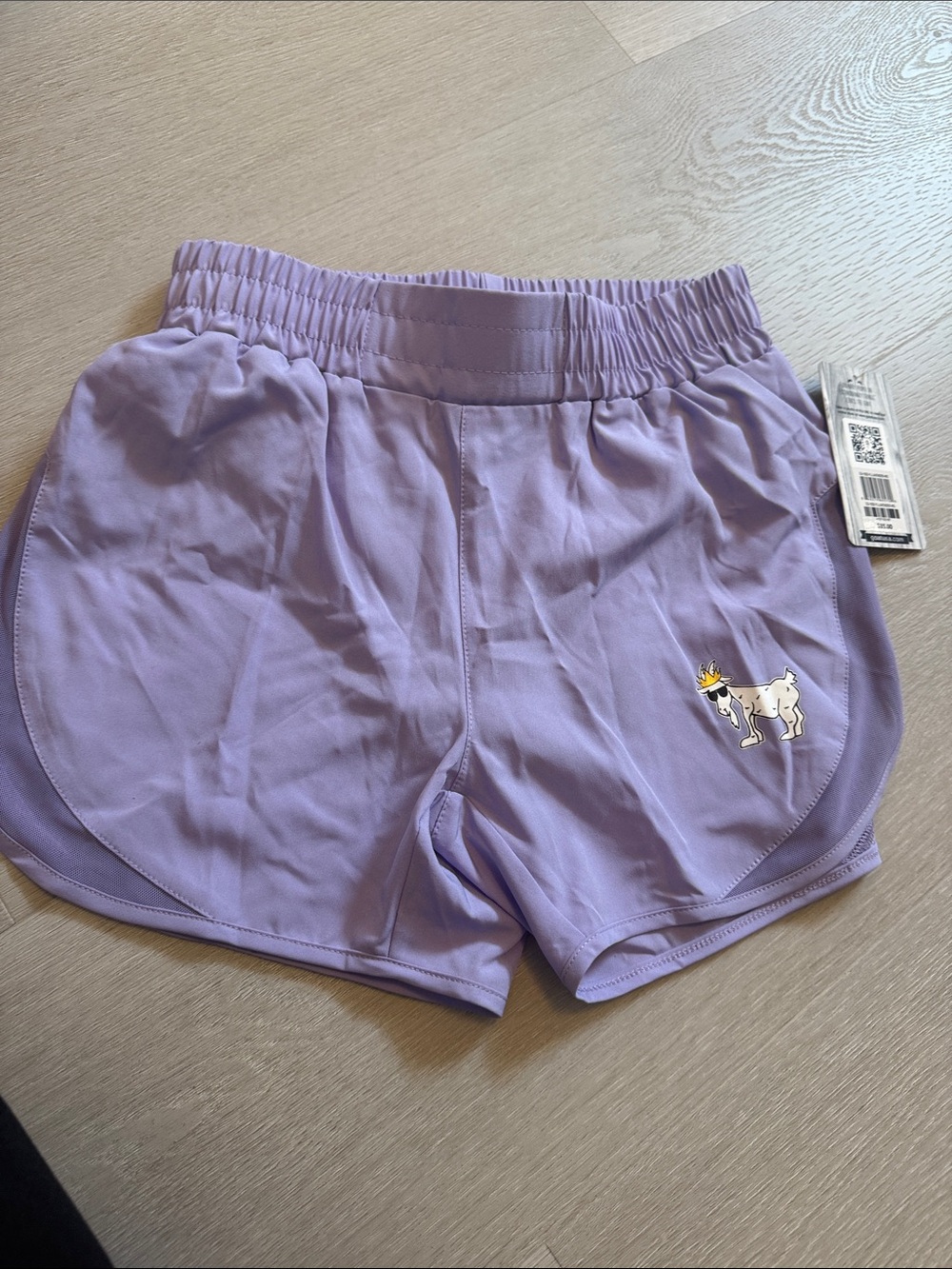 GOATusaLilac Athletic Shorts